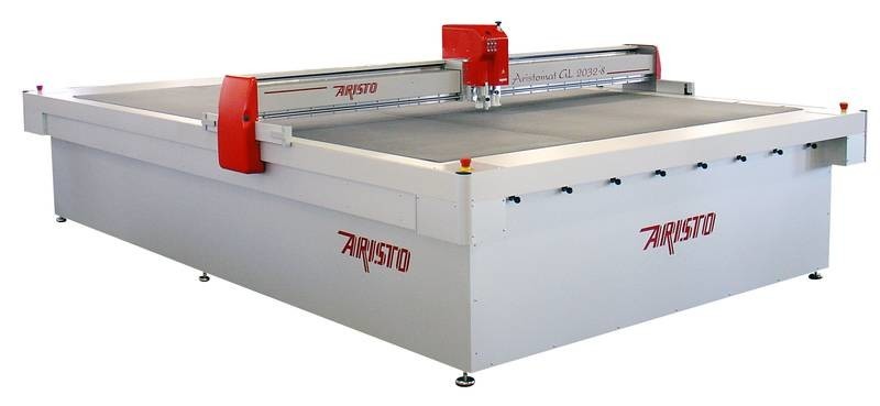 Table de découpe numérique très robuste et à grande vitesse - ARISTO série GL - Laize de 2 m max et multiples têtes porte-outils_1