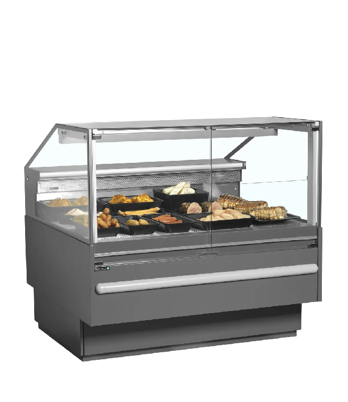 Vitrine réfrigérée SOCB12582A Gris TEFCOLD_1