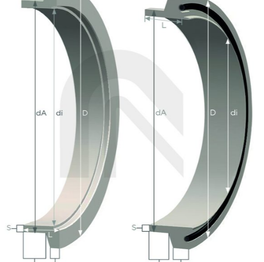 Bride conique à souder basée sur la norme DIN 3016_1