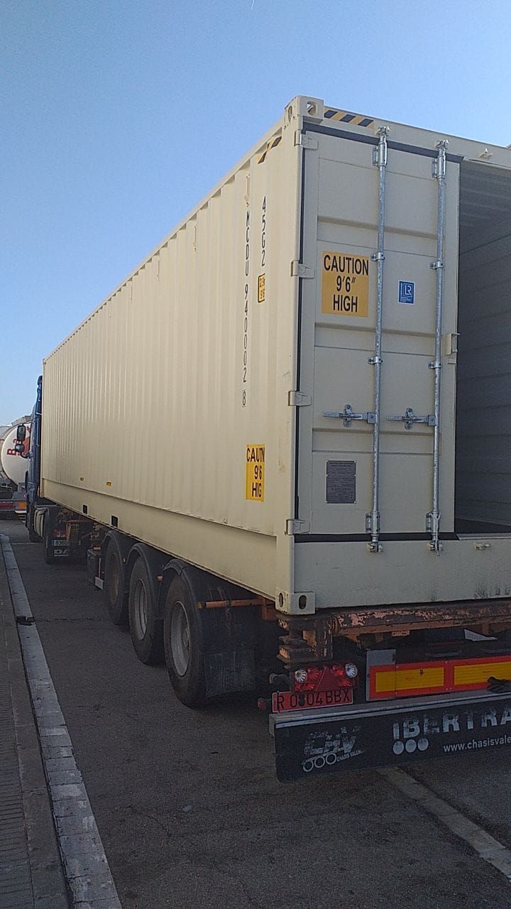 Conteneur maritime 40 pieds High Cube Open Side - Neuf - Étanche et prêt pour le transport_1