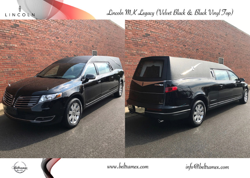 Véhicule funéraire élégant Lincoln MKT MK Legacy