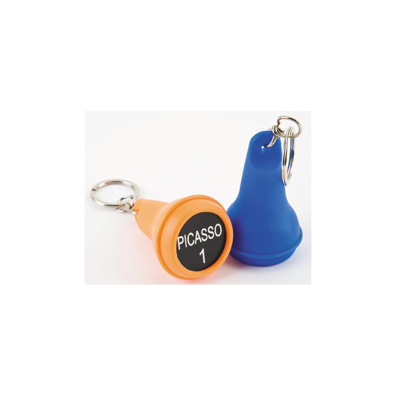 Porte-clés poire plastique  réf. 10210700_1