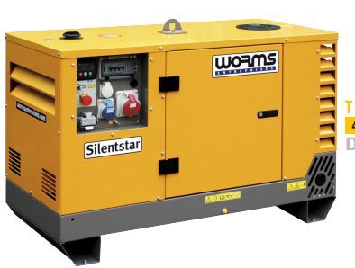 Silentstar 13000dd groupe électrogène - worms - 50hz insonore_1