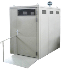 Toilette sèche Ecowc - 120 x 110 x 240 cm - écologique, autonome et mobile_1