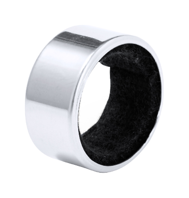 Anti-goutte à vin en acier inoxydable - couleur argentée - 9,2 g_1