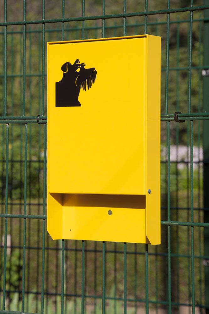 Poubelle publique ABES 533.060 - 533.061 en acier galvanisé - 500 sacs_1