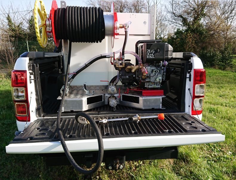 Kit de désinfection et décontamination - Pulvérisation professionnelle autonome avec cuve 100 à 1 000L_1