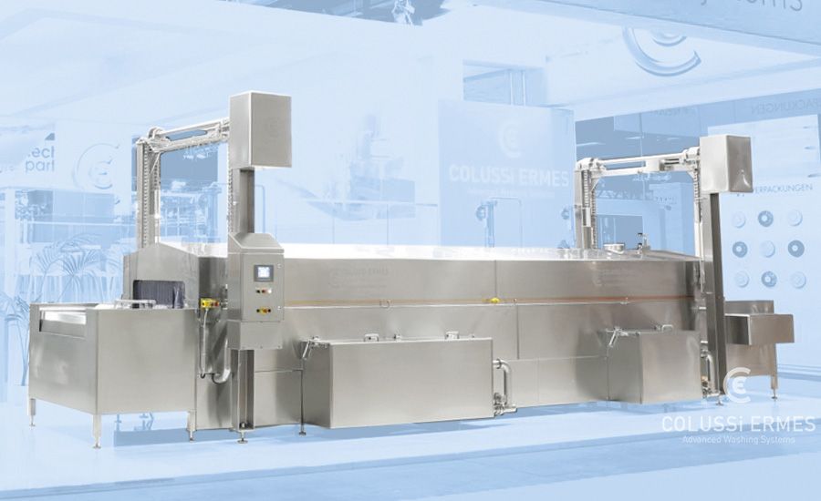 Laveuse pour moules de jambon avec séchage et hygiène irréprochables