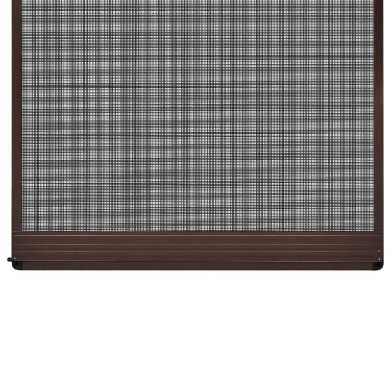 Vidaxl moustiquaire à charnière pour portes marron 120x240 cm 141566_1