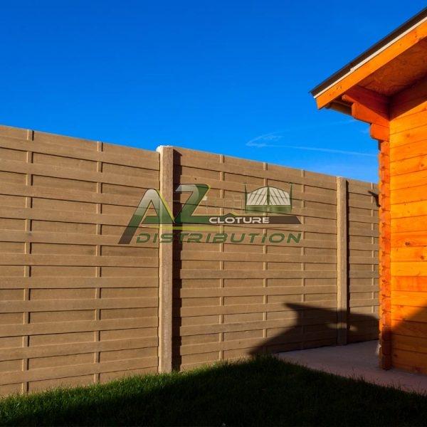 Clôture en béton linéa et natura - az cloture_1