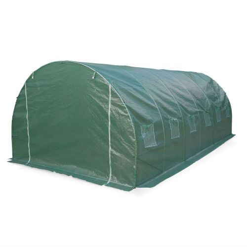 GHTML6X3COVER - Bâche de remplacement pour serre tunnel Romarin 6x3m - Film polyéthylène 18m² anti-UV 140g/m²_1