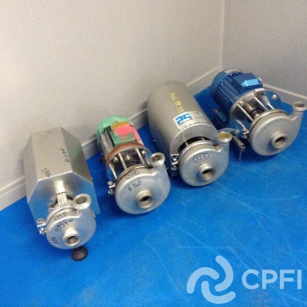 Pompe centrifuge Pierre Guerin-Packo - Acier inoxydable - Débit et pression variables - Modèles C114, C216, C218, C328, C428_1