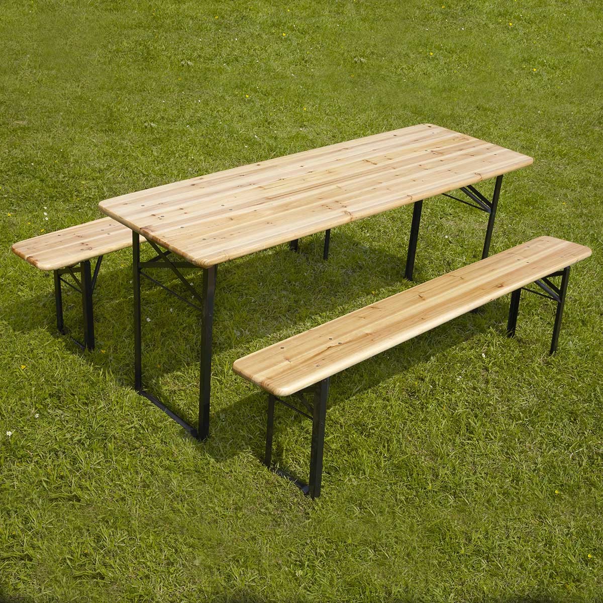 Table et bancs pliants bois 8 places 180cm_1