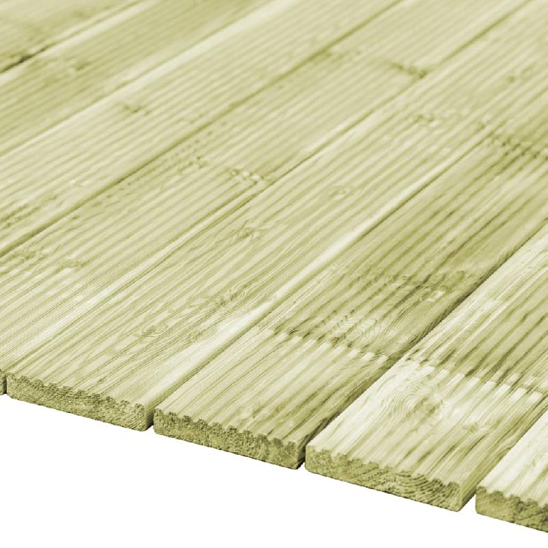 Vidaxl panneaux de terrasse 40 pcs 5,8 m² 1 m pin massif imprégné 3107766_1