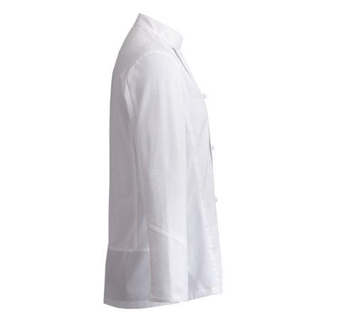 Dream - veste de cuisine homme - Clement Design - col officier - boutons faits main indéformables_1