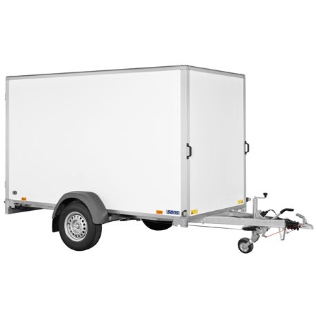 Remorque fourgon FW150 - Saris - Bois - 1500 kg - Simple essieu - Freinée_1