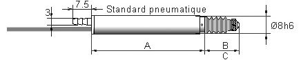 Palpeurs inductifs pneumatiques - Metro SA - Haute précision - Étendue de mesure 1 à 20 mm_1