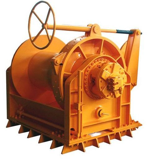 Treuil hydraulique fiable pour applications maritimes et industrielles