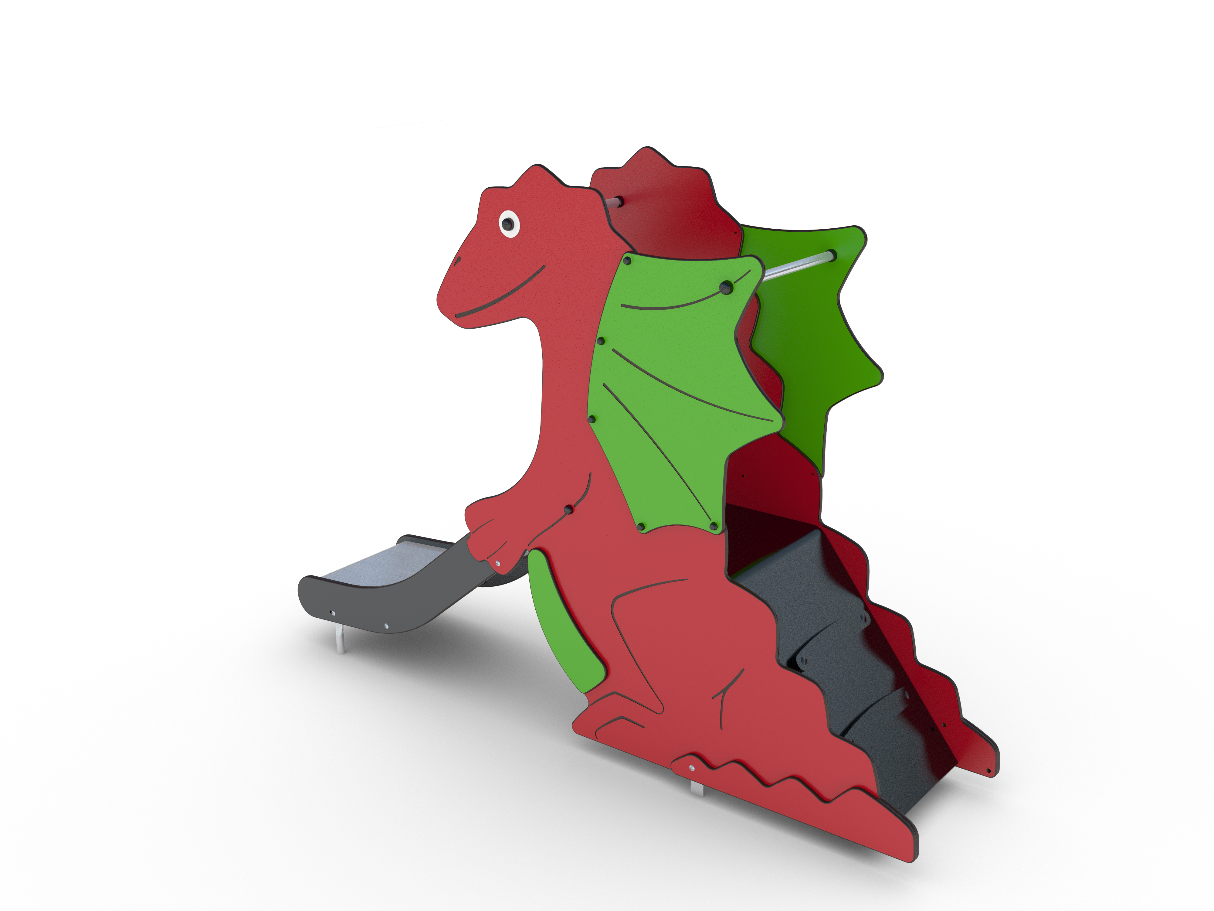 Toboggan Eldrax réf-8056191 - Hags - pour enfants 1-3 ans - dimensions compactes et montage rapide_1