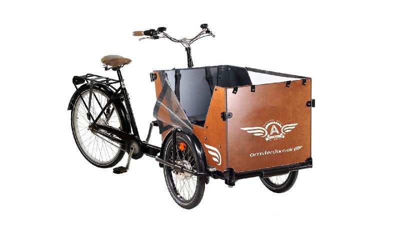 Triporteur Smiley - Vélo familial pour transporter jusqu'à 5 enfants - Amsterdam Air_1