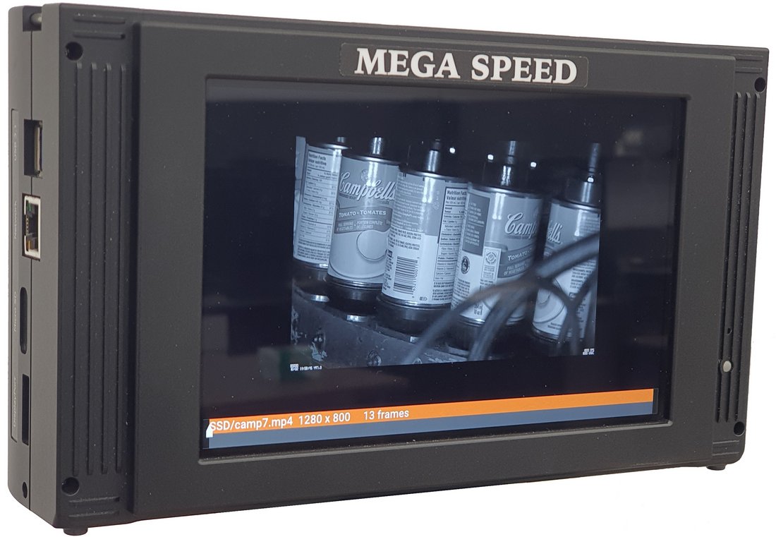 Caméra portable à grande vitesse - Pour l'industrie, le packaging, la biologie ou la vidéo - Gamme Max - Léger, écran tactile et SSD haute capacité_1