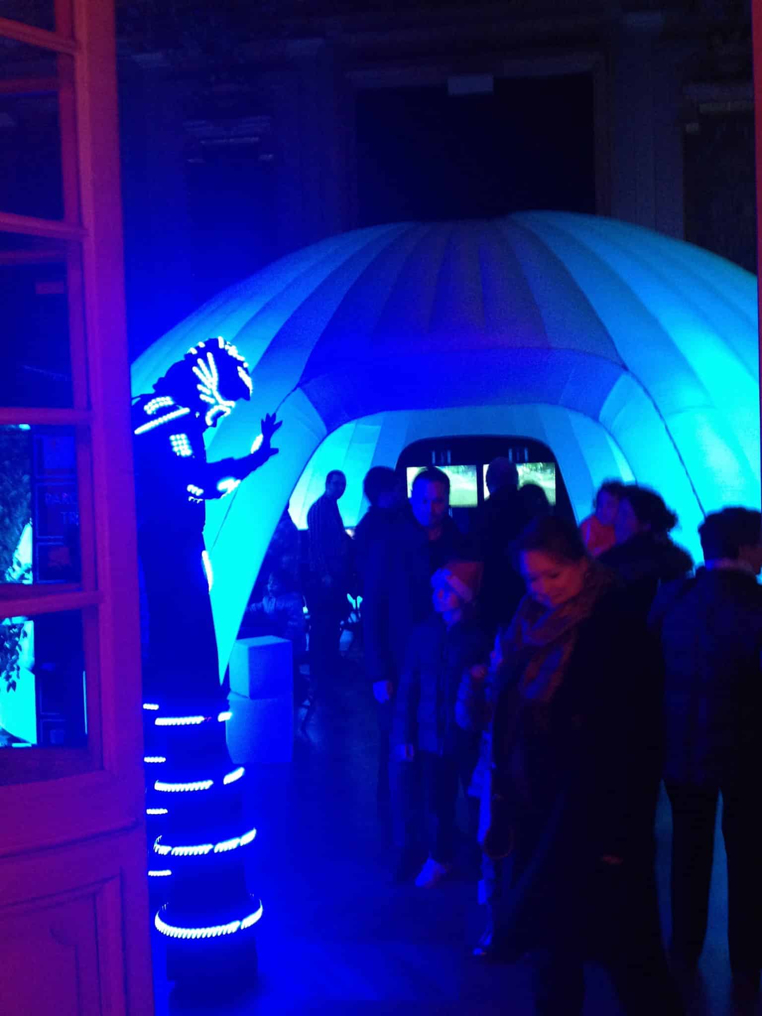 Dôme gonflable 8 mètres - diamètre 8m - hauteur 3,7m - superficie 38m²_1