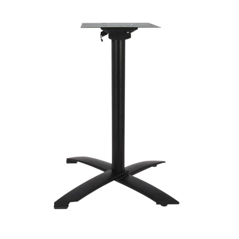 Pied de table rabattable aluminium Ugine -_1