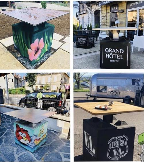 Table urbaine en bloc béton_1