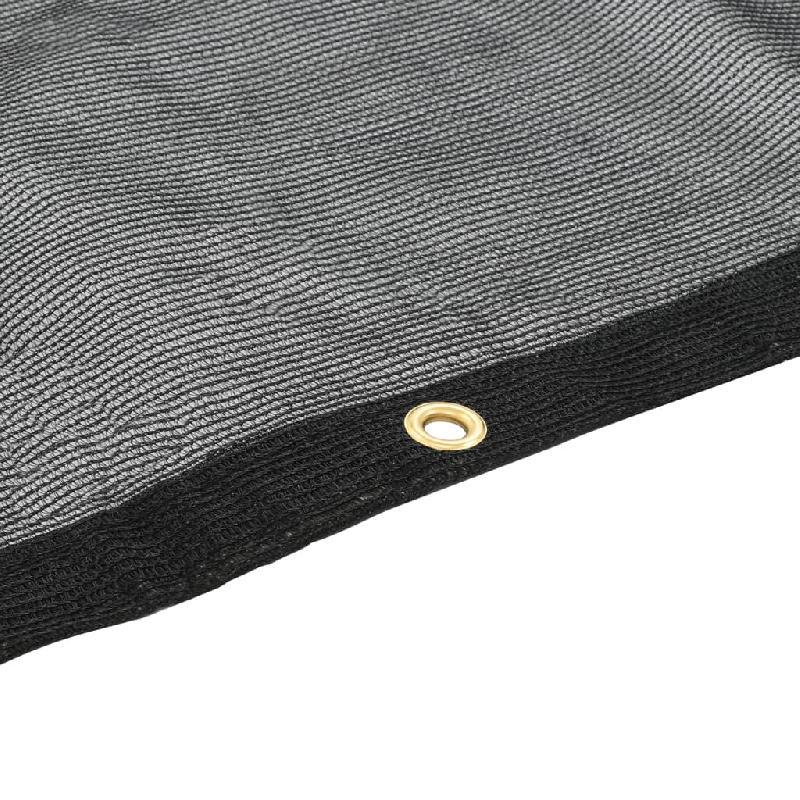 Vidaxl filet de conteneur pehd 3x6 m noir 144998_1