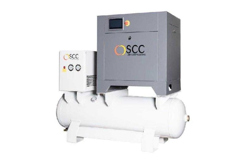 Compresseur à vis 500 litres - 10 bars 10cv - 400v avec sécheur_1