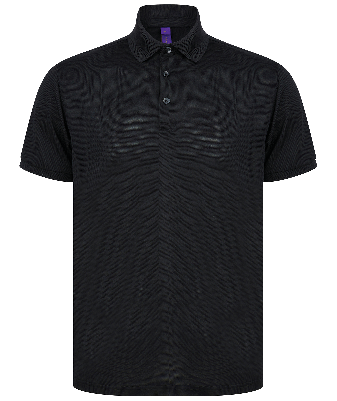 Polo homme polyester recyclé - Technologie Coolplus - Réf : H465 - Henbury_1
