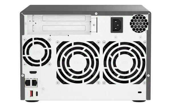 QNAP TVS-H674 NAS Tower Intel® Core¢ i5 i5-12400 32 Go DDR4 0 To QuTS hero Noir_1