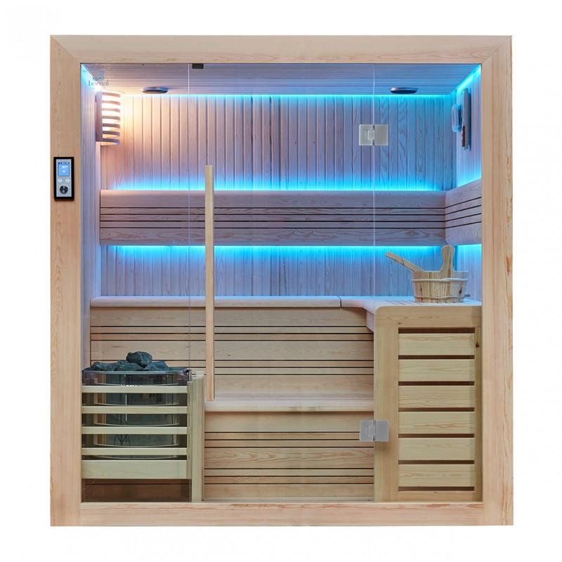 SAUNA TRADITIONNEL BOREAL® BALTIK 200 - 200X170X210 CM_1