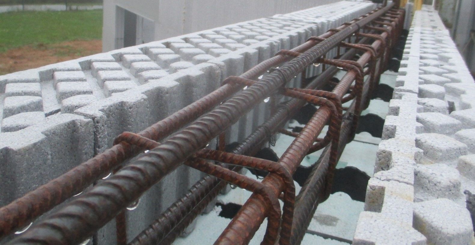 Coffrage isolant EUROBLOCK - blocs 1200 mm x 450 mm x 250 mm - polystyrène NEOPOR - BCI 70-250_1