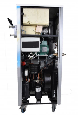 Machine à glace italienne soft ice 3 becs - Référence SOFT3 - 2 parfums simples + 1 mélange_1