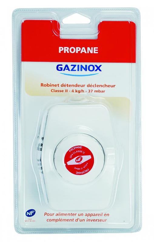Détendeur / déclencheur pour gaz propane 37 mb débit 4kg/h classe 2, GAZINOX_1