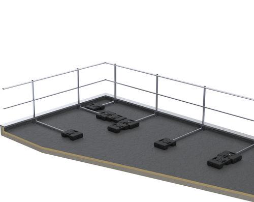 Garde-corps autoportant SECURILISSE® evo GCE-PL 2019 - aluminium, 20 Kg/m, montage rapide_1
