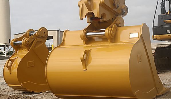 Godet d'excavation à usage normal avec lame de nivellement - caterpillar finance france - 1 184 mm (47 in) - capacité 0.8 m³_1