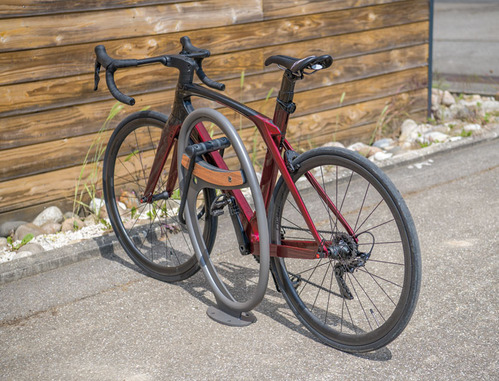Arceau vélo en acier diamètre 33,7 mm - ELLIPSON II / JAN-0701 - Husson International - Fixation anti-vandalisme et protection cadre_1