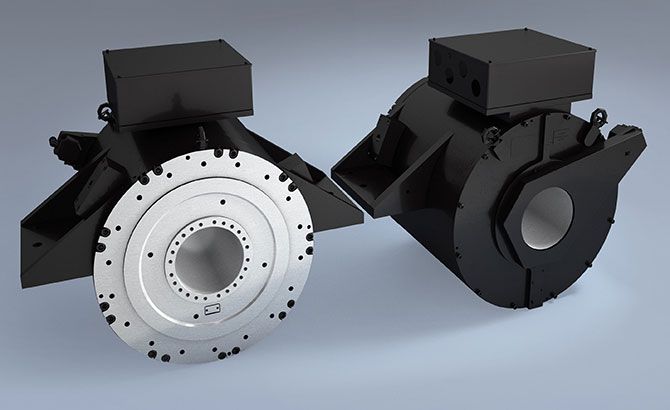 DST2 - Moteur à aimant permanent Baumüller avec couple élevé - Démarre à 325 Nm_1