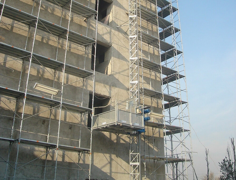 Monte-matériaux  avec une capacité de charge 1000 kg pour plaques de plâtre - MC 1000_1