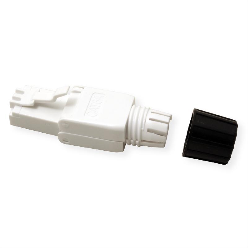 ROLINE Connecteur RJ-45 à confectionner Cat.6A (Classe EA), UTP, blanc_1