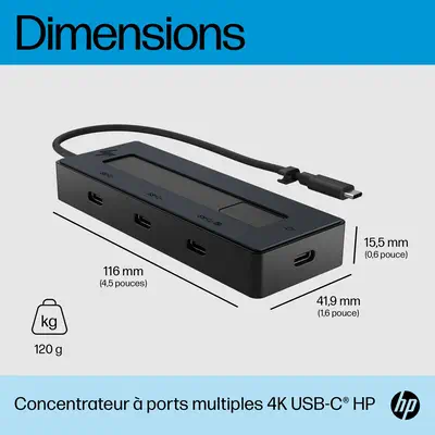 Concentrateur USB-C HP 4K_1