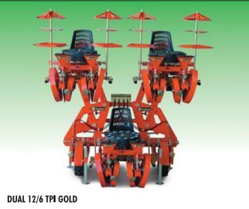Dual 12 Gold - planteuse Checchi & Magli - distance entre rangs 35-50 cm - rendement 6000 plants/heure_1