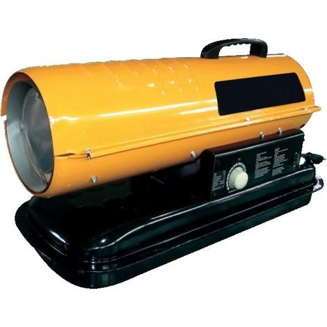 Générateur à chaleur diesel et pétrole - mobile, ventilation directe, thermostat digital et réservoir indicateur de niveau_1