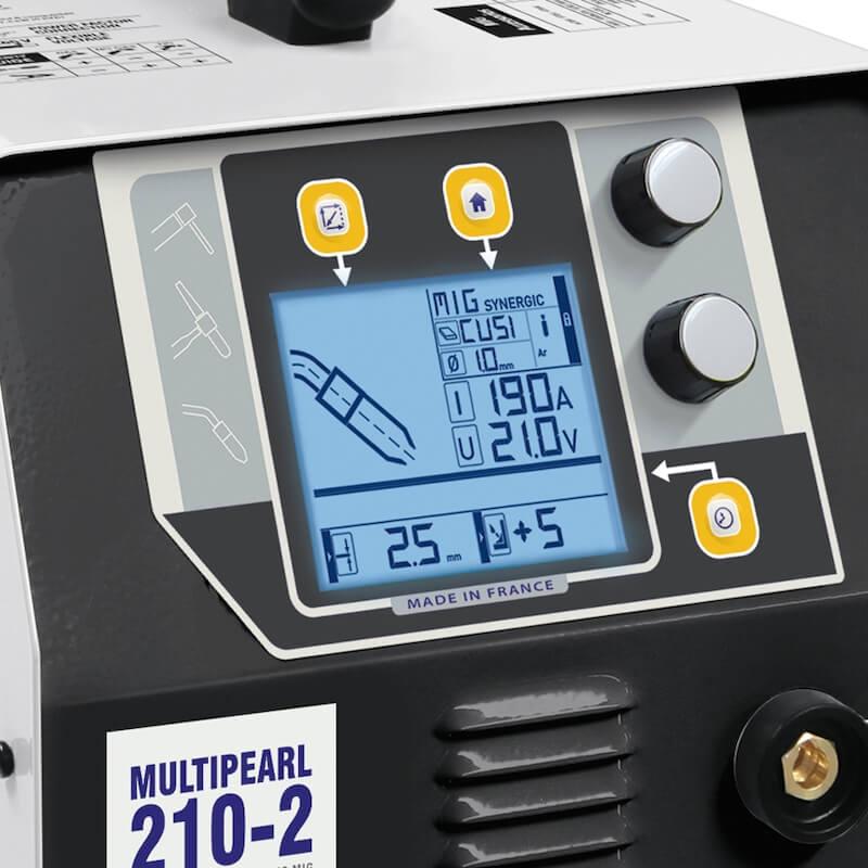 Poste à souder mig - multipearl 210-2 - GYS_1