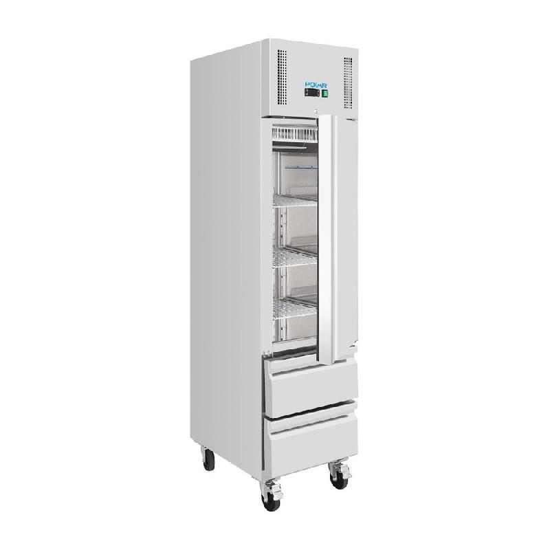 Armoire réfrigérée positive inox - 1 porte - GN slimline série U - 292 L - Polar - UA112_1