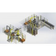 Palettiseurs et dépalettiseurs - Sidel - gestion de fûts vides ou pleins jusqu'à 90kg avec système de vision performant_2