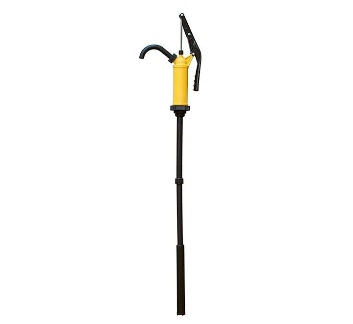 Pompe vide-fut levier polypropylene coloris jaune_1