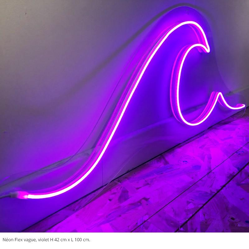 Enseigne Néon LED - Lettres, Rose_1